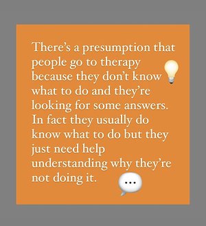 Individual Counselling. NEW There’s a Presumption That When People Go.....