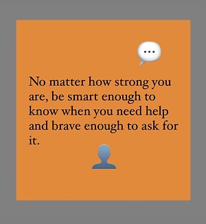 Individual Counselling. NEW No Matter How Strong You Are......